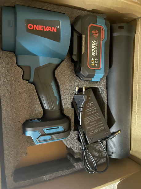 SUPER ULTRA VÝKONNÝ TURBO FÉN sušič karosérie 400M/s - 2