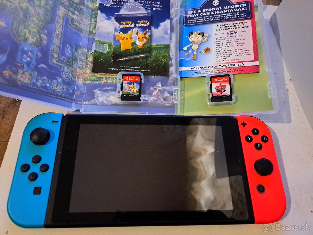 Predám Nintendo Switch + 2 hry - 2