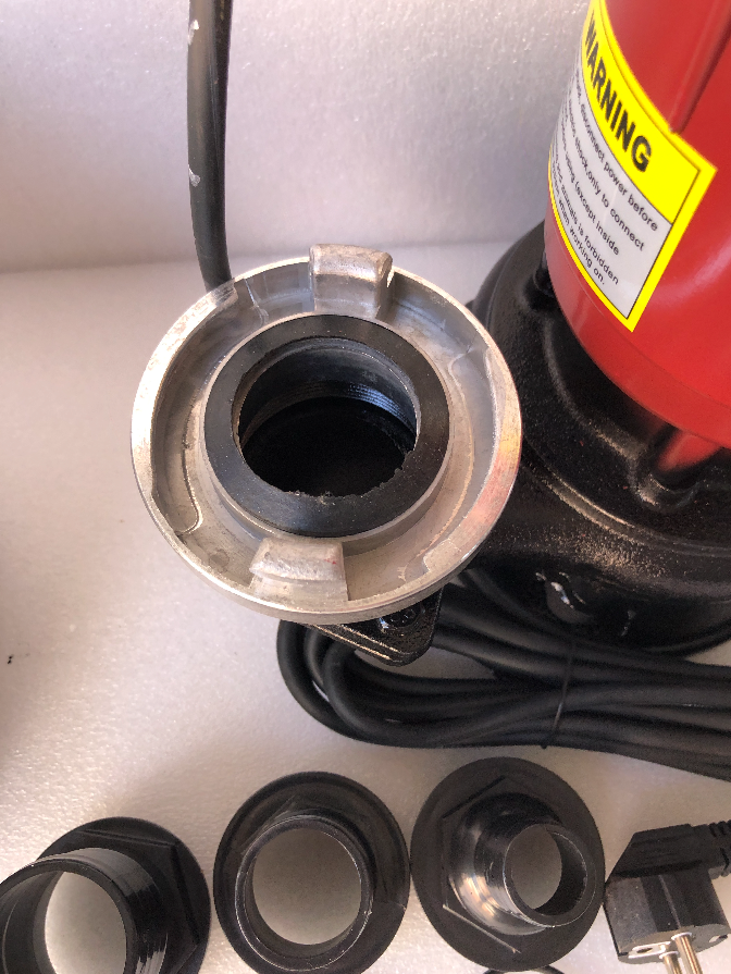 Ponorné kalové čerpadlo do žumpy s drvičom - 2