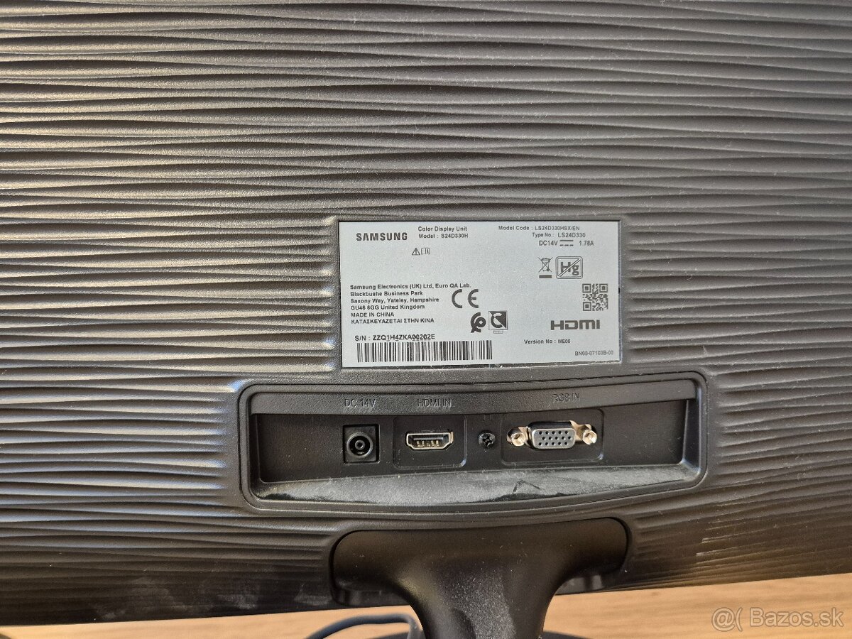 Monitor Samsung 24" - 2