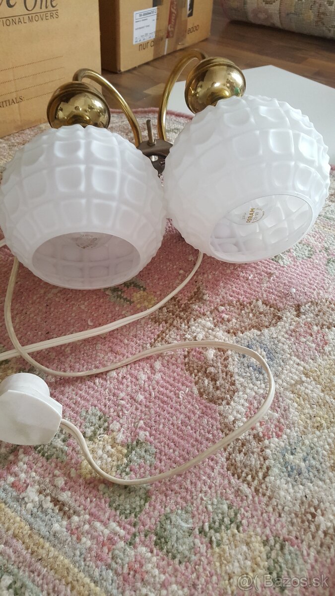 NÁSTENNÁ LAMPA - retro - 2