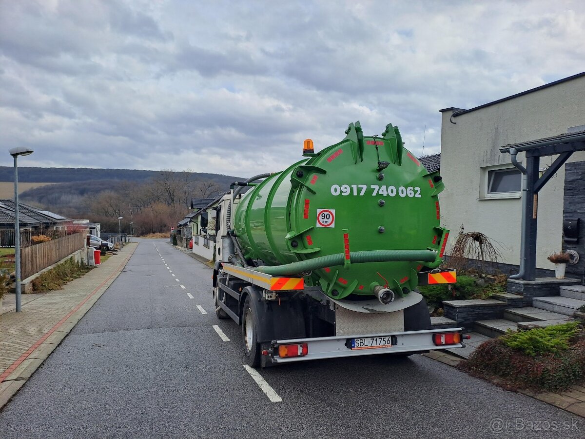 Vývoz žumpy, septiku - 2