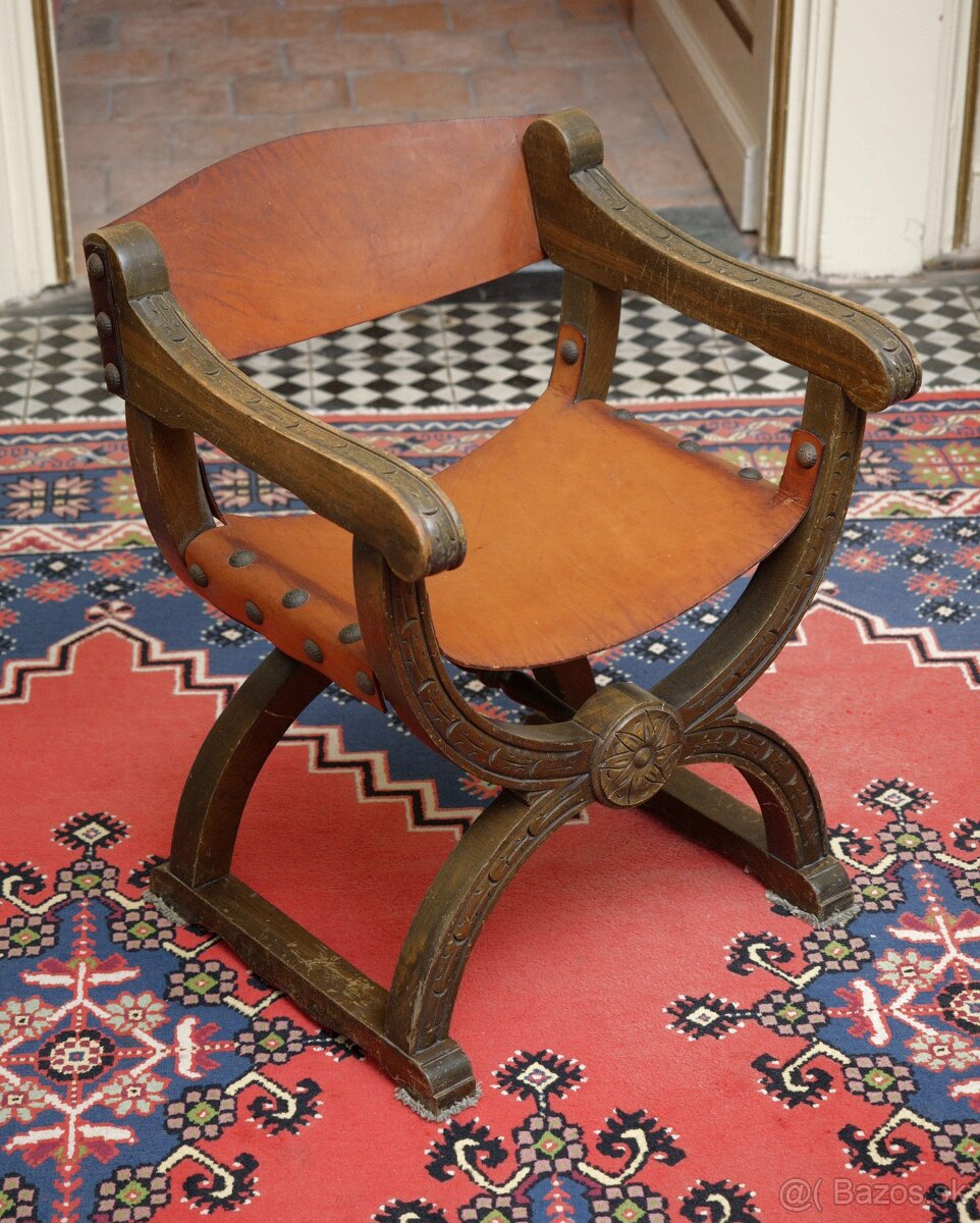 Starožitné kreslo Dagobert - 2