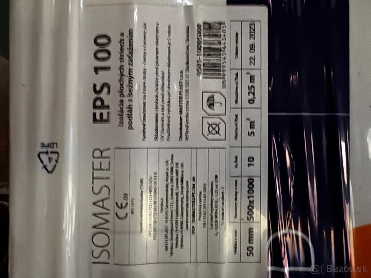 Podlahový polystyrén - EPS 100 - 2