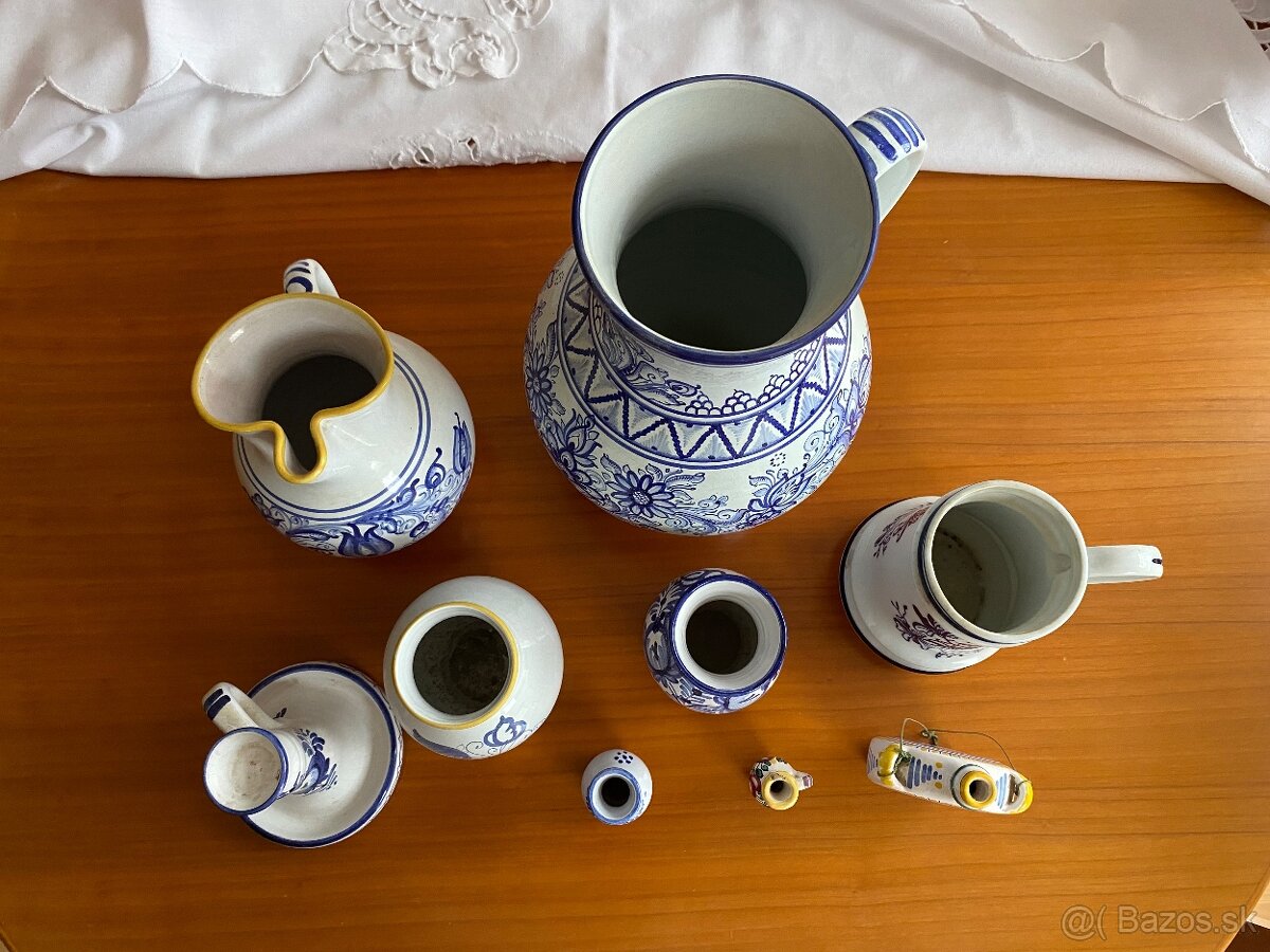 Modranská keramika rôzneho druhu - 2