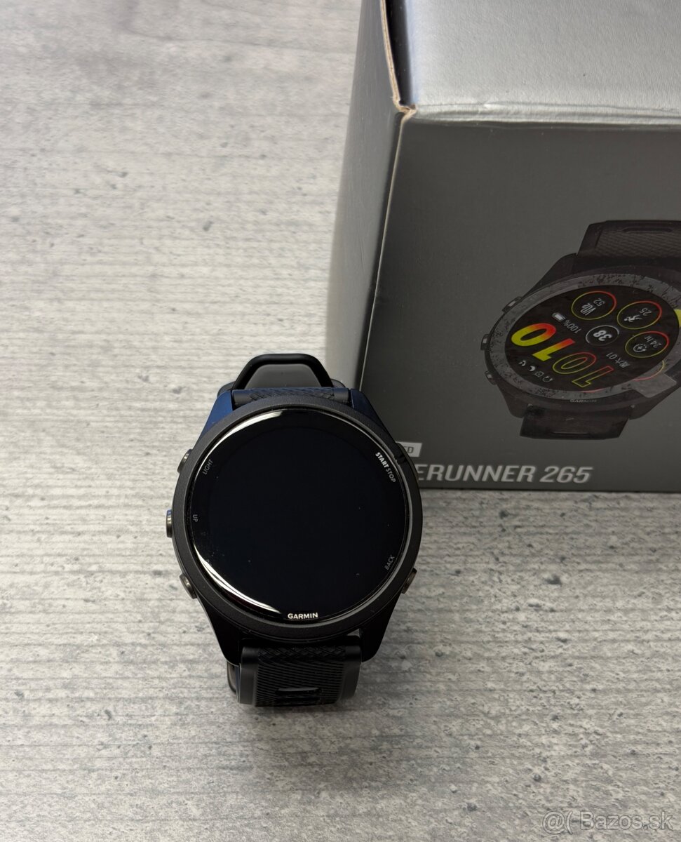 Garmin Forerunner 265 Amoled Black/Powder Gray - 2