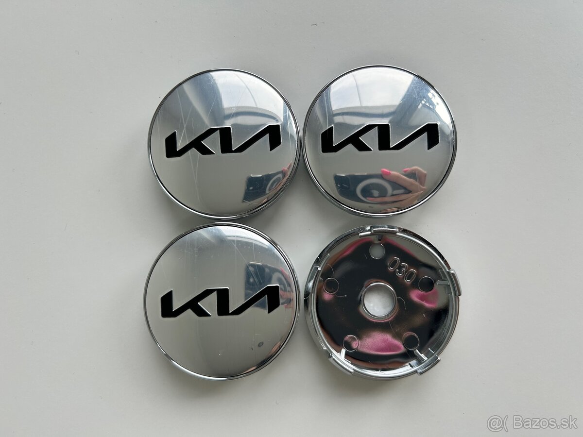 KIA 60mm - stredove krytky - 2