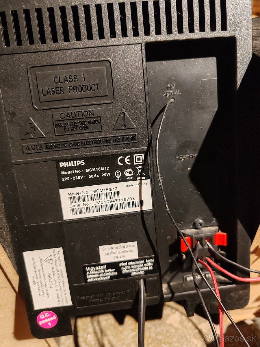Microsystem Philips MCM166/12 - 2