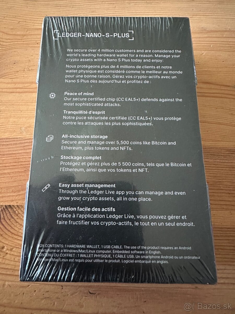 Ledger Nano S Plus (NOVÝ, zabalený) - 2