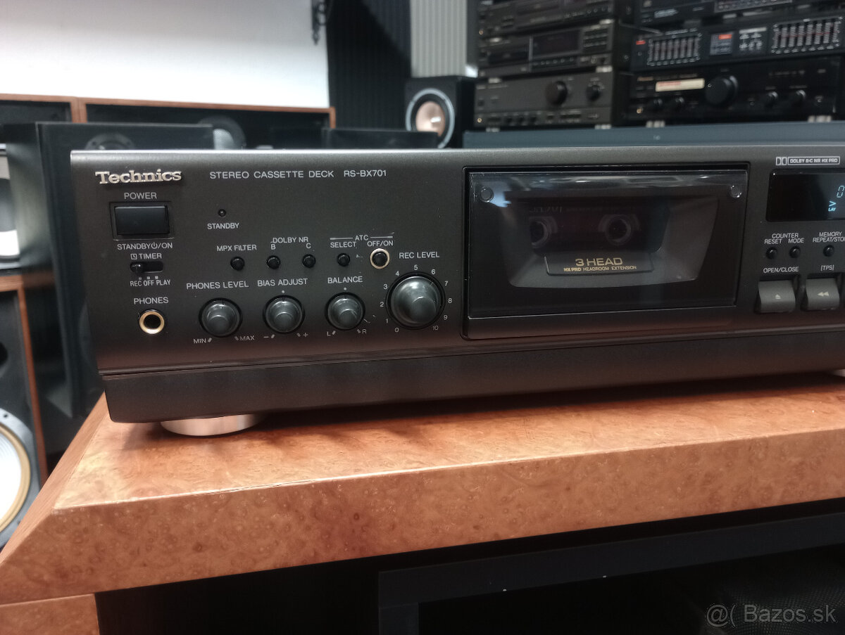 Technics RS-BX701 – Špičkový 3-hlavový Deck. - 2