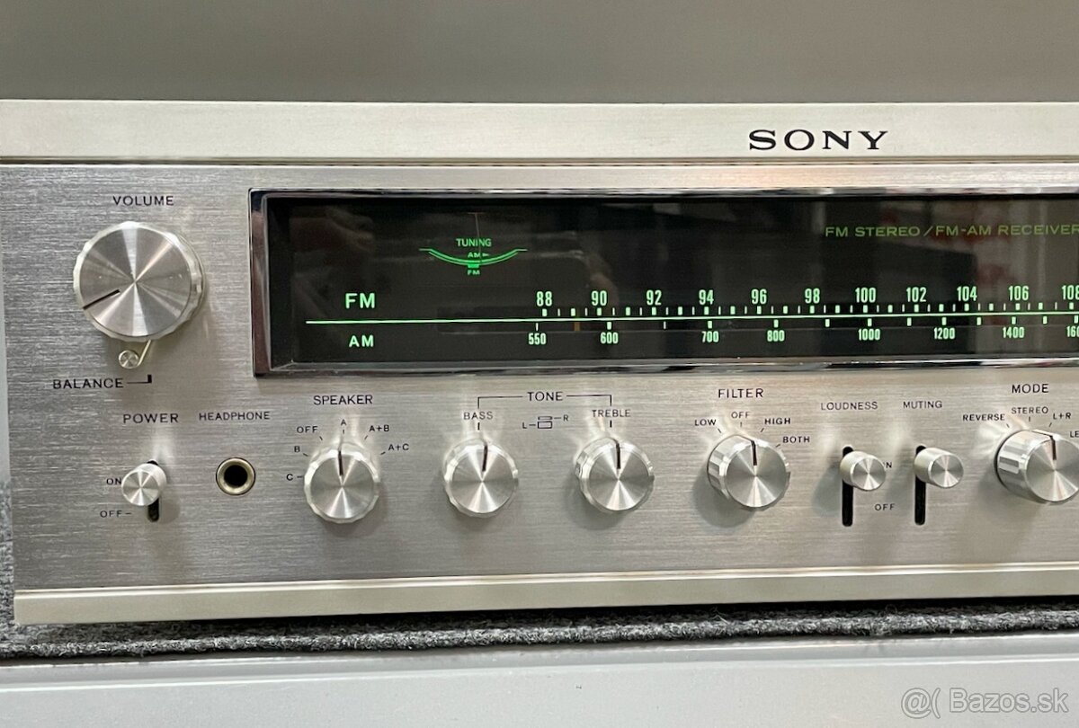 Predám legendárny stereo receiver Sony STR-7055 - 2