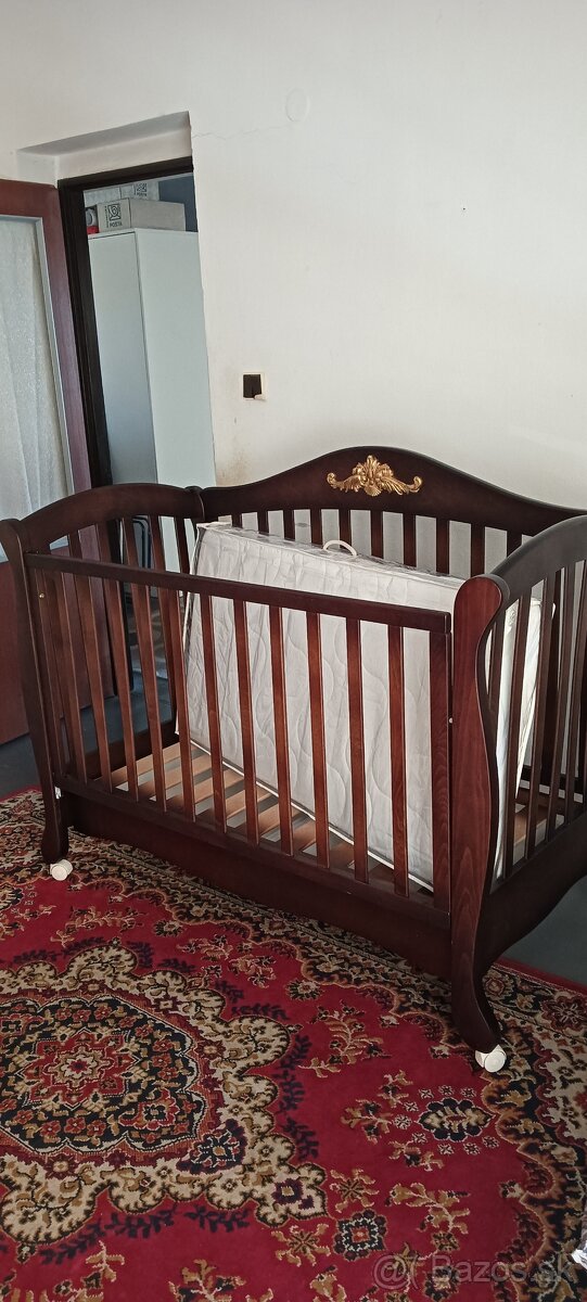 Detská postieľka masív taliansko - 2