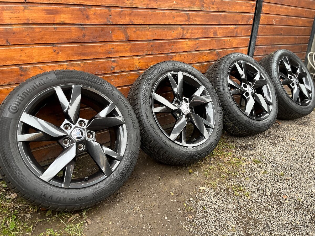 Zimná sada 5x112 r17 Skoda Octavia 4 - 2