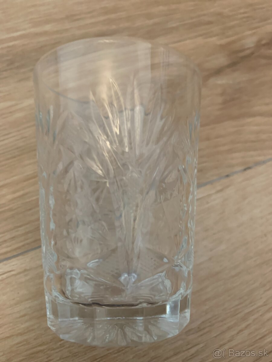 Krištáľové poháriky - 2