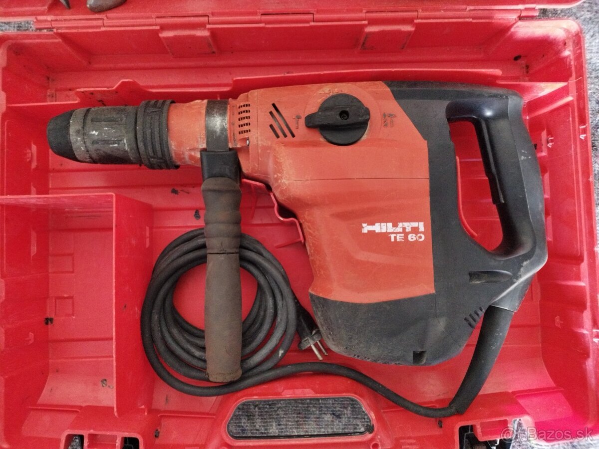 Hilti TE 60 sekacie vrtacie buracie kladivo sds max - 2