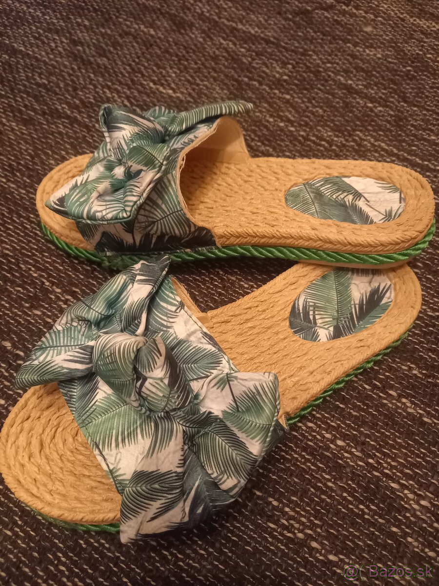 Krásne letné šľapky - 2
