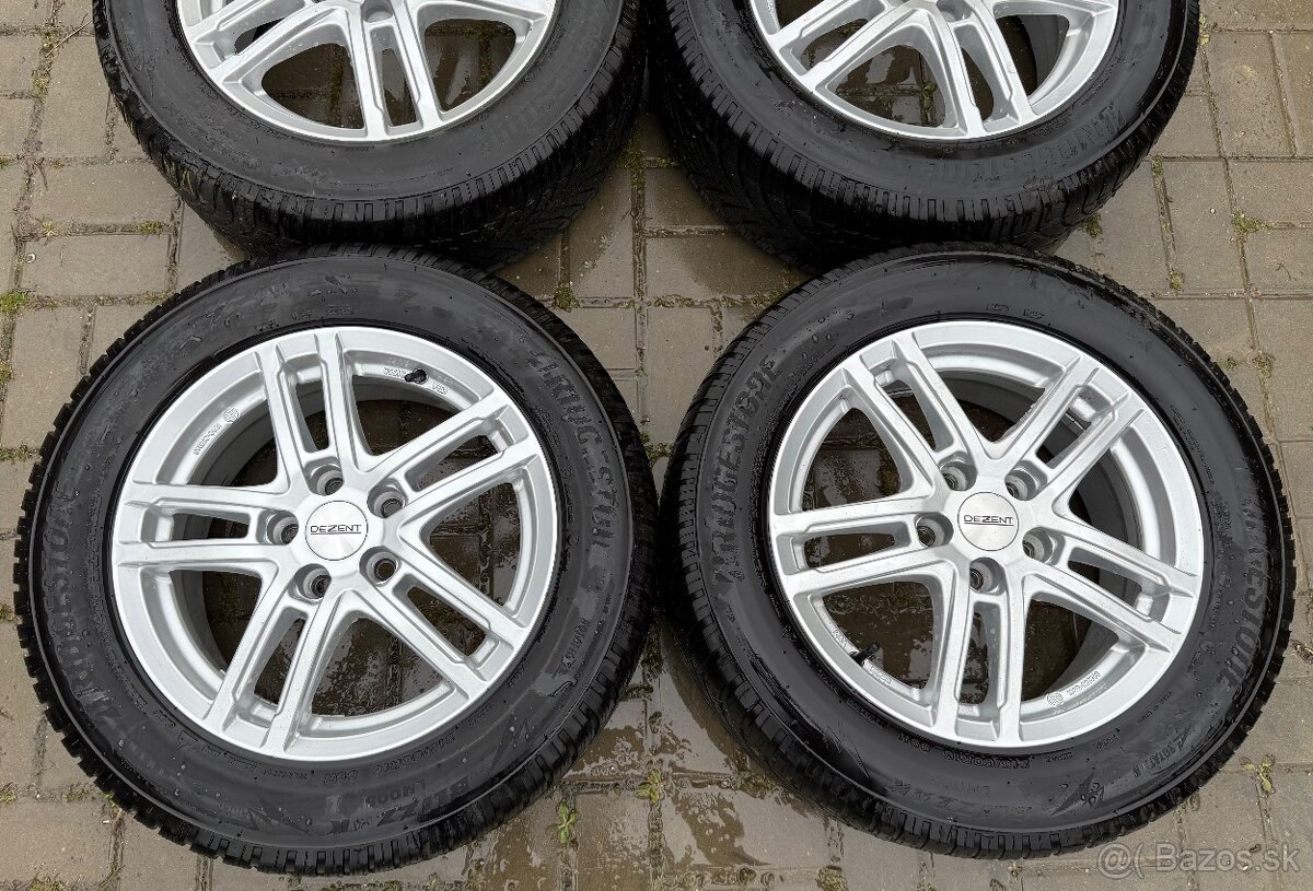 Alu Dezent zimná sada 5x112 Bridgestone 215/60 R16 99 H - 2