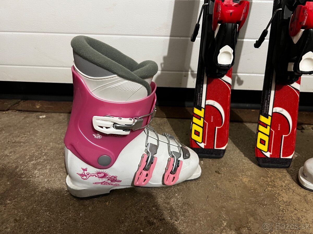 Detsle lyze 110 + lyziarky - 2