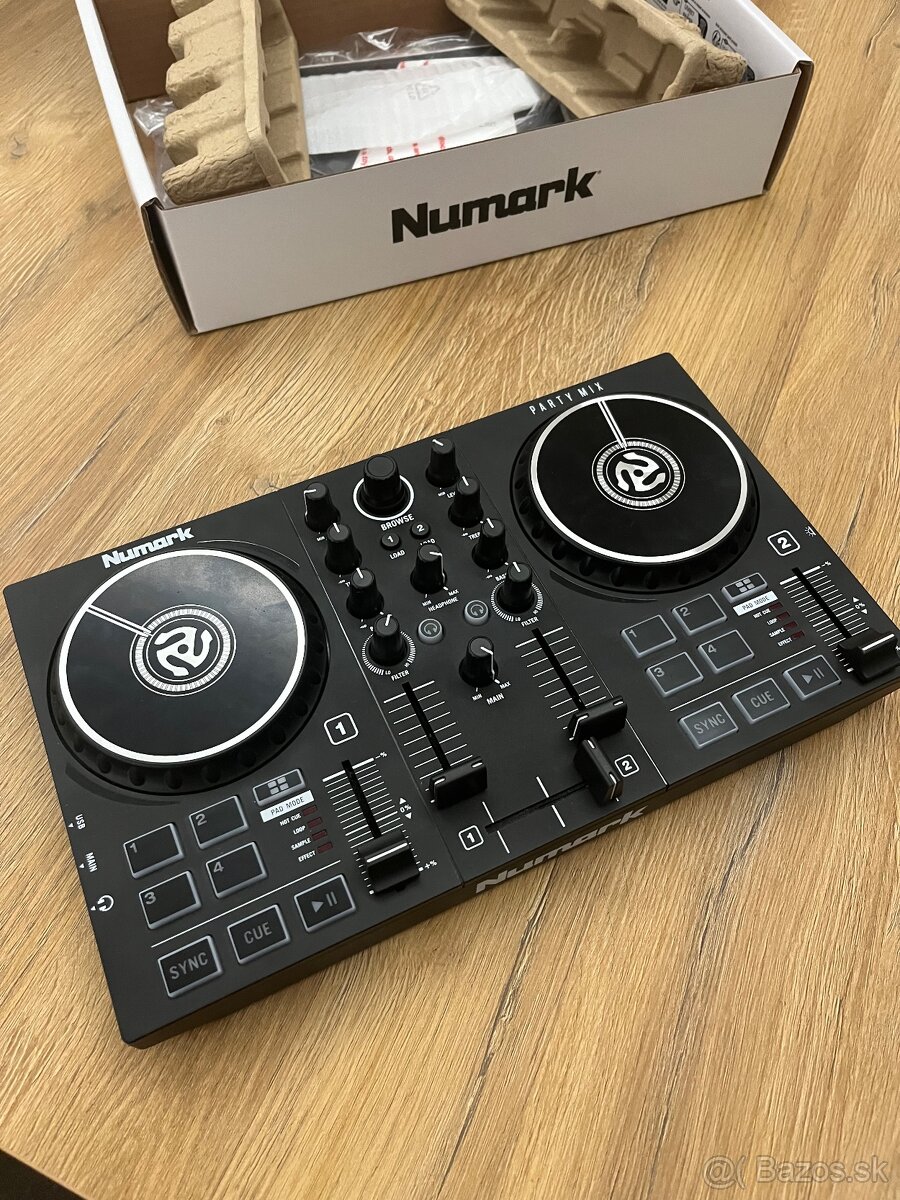 DJ Controller Numark Party Mix 2 – kompletné balenie, záruka - 2