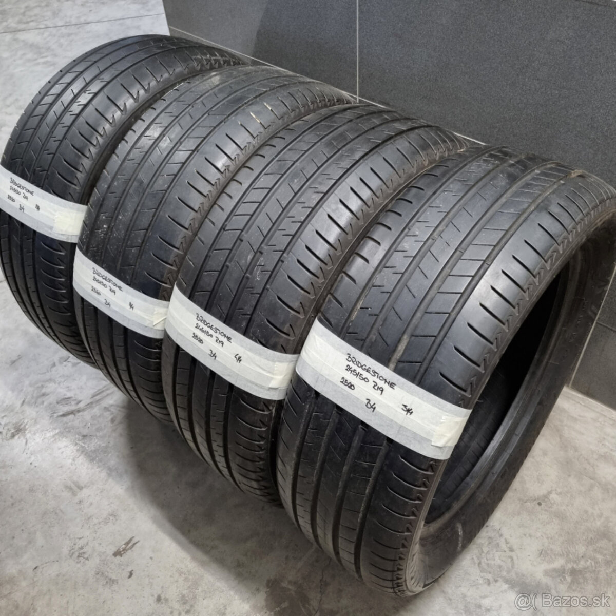 Letné pneumatiky 245/50 R19 BRIDGESTONE - 2