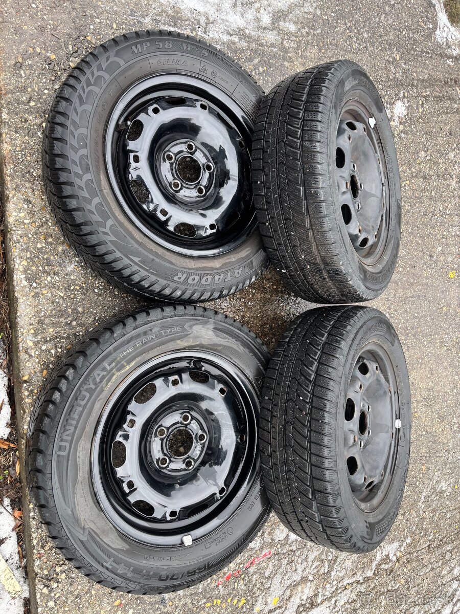 5x100R14 185/60R14 - 2