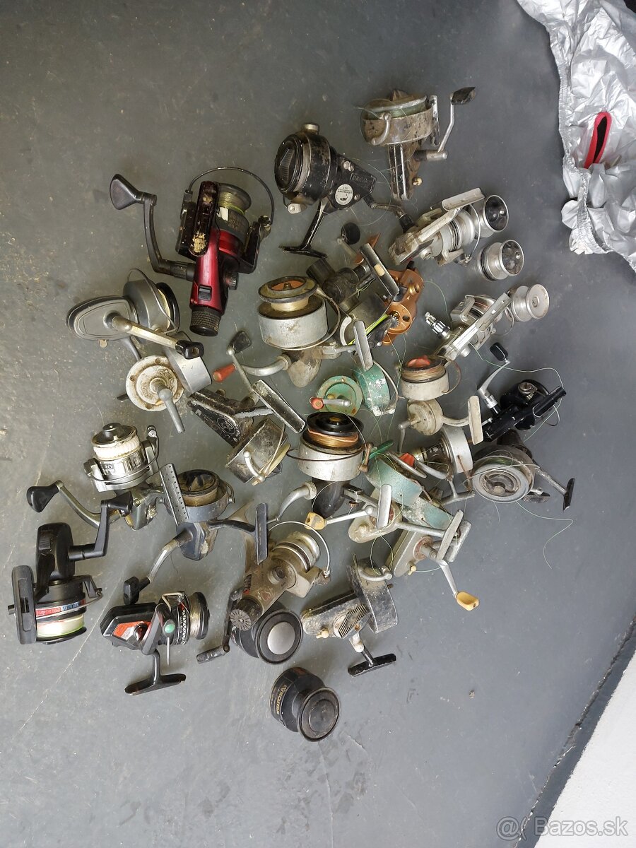 Mix starých navijáků - 2