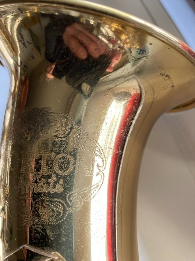 alt saxofón CORTON Amati-zľava - 2