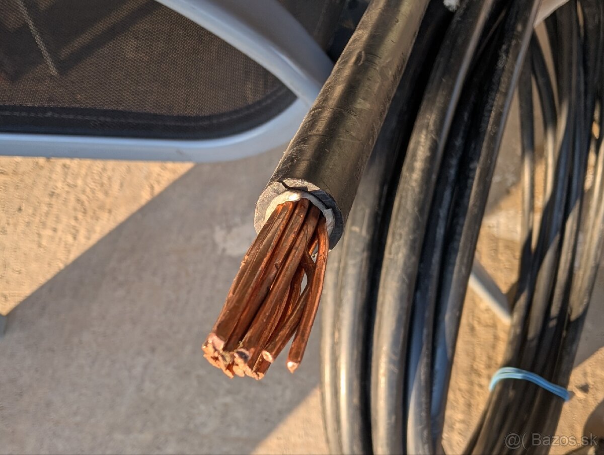 Predám medený silový kábel 1×70 mm² - 2