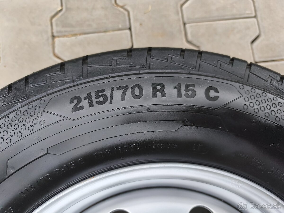 Rezerva 5x118r15 + pneu 215/70 r15C - 2