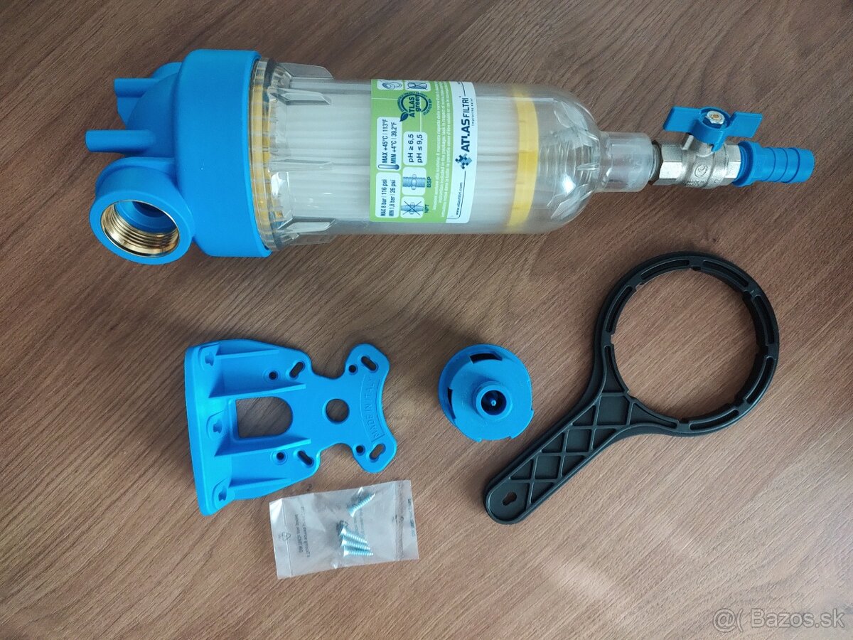Filter Atlas Hydra s vypúšťacím ventilom - 2