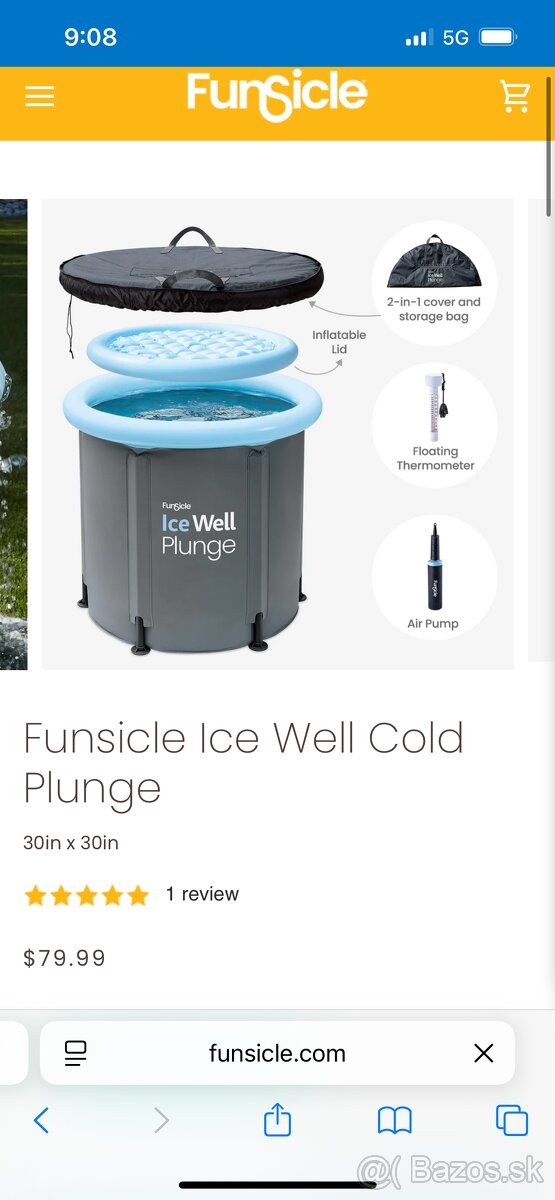 NOVÁ nerozbalena otuzovacia kada - 2