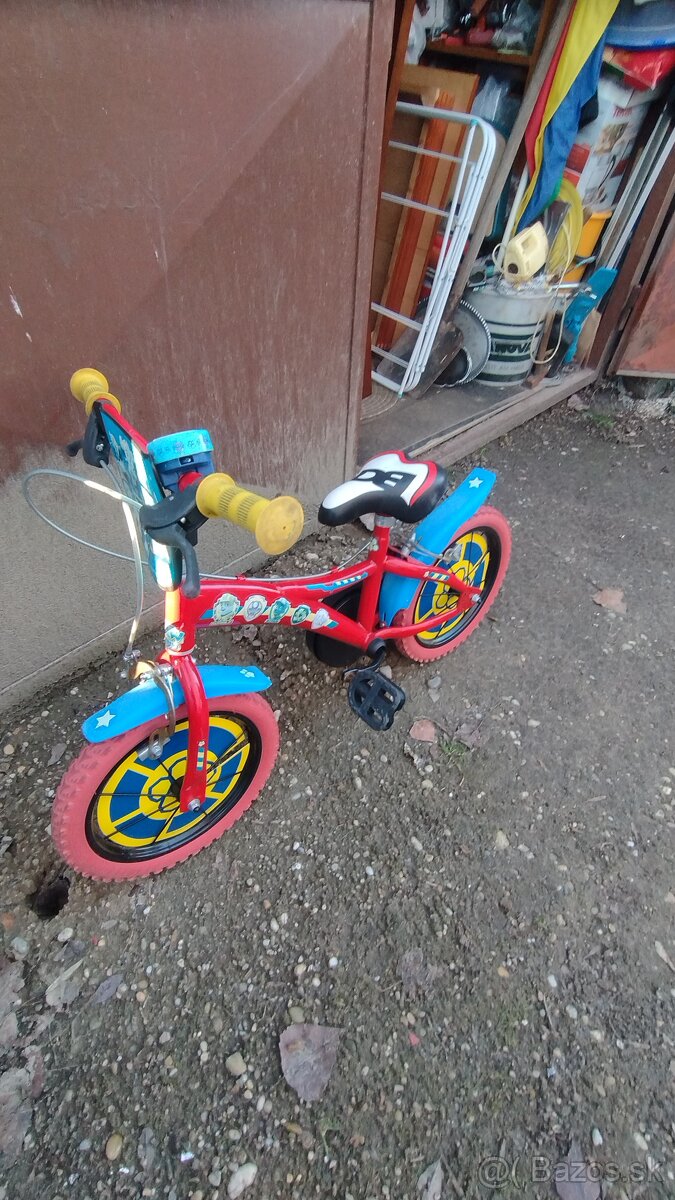 Predám malý bicykel viď foto cena 35 eur. - 2