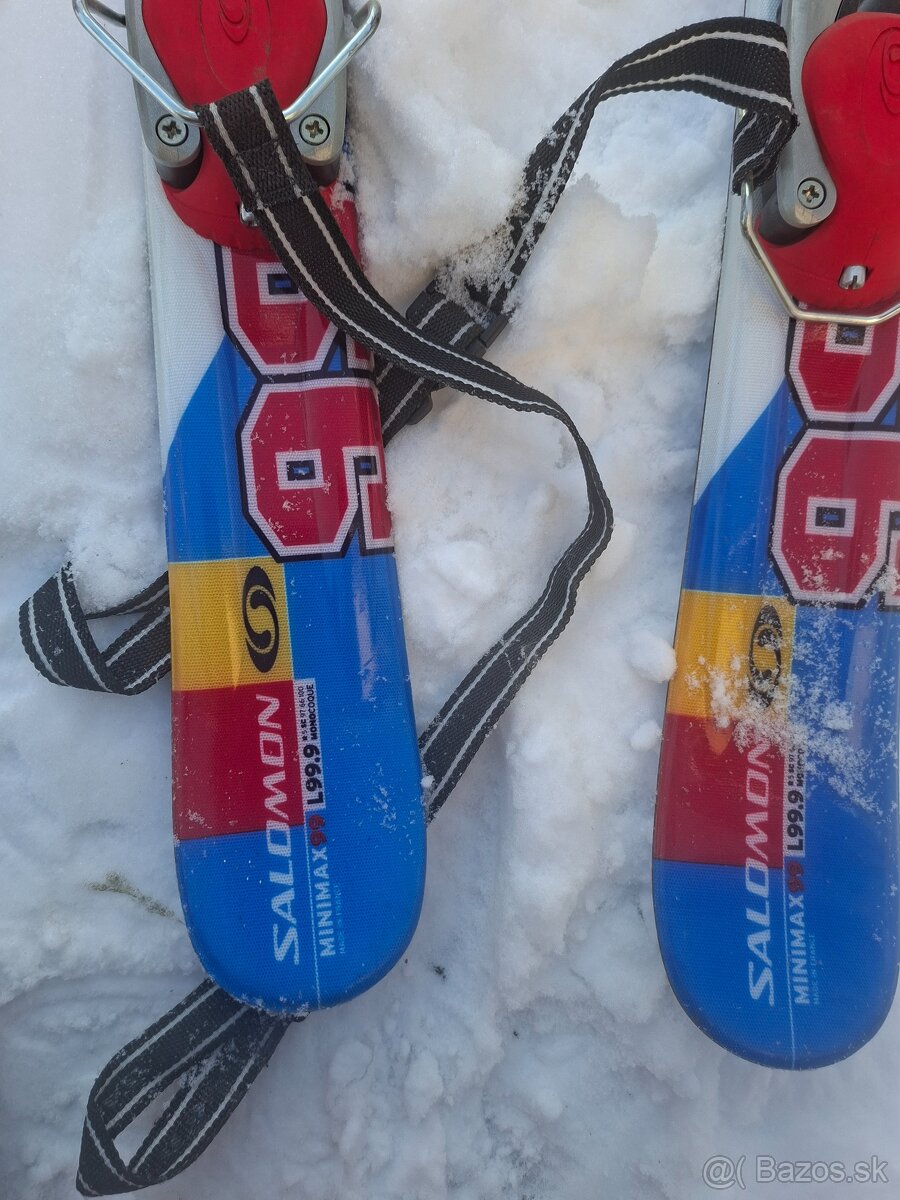 Detske lyze s viazanim - 2