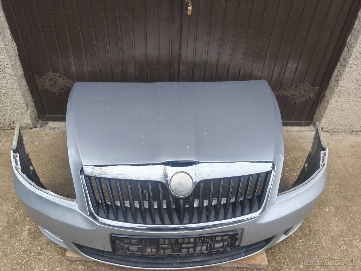 Skoda Octavia 2 Facelift,predna kapota,naraznik-PREDANY - 2