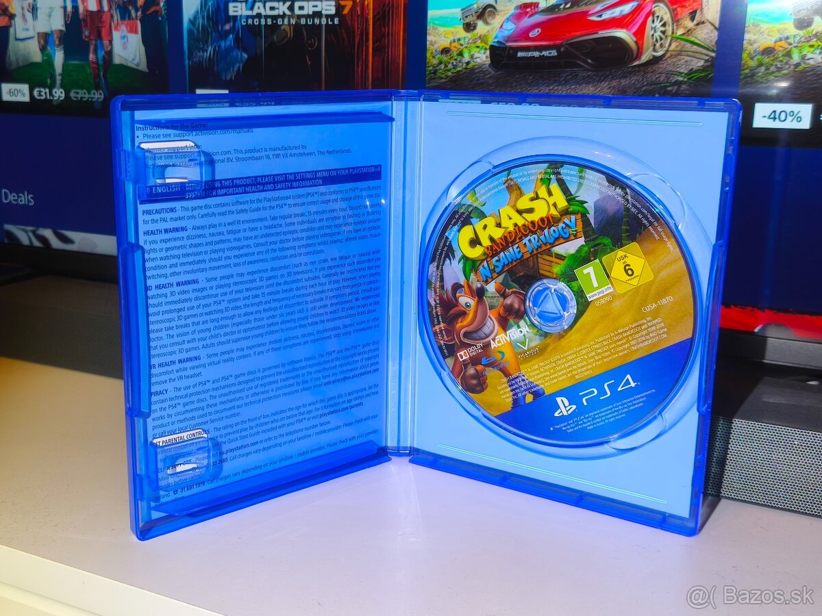 PS4/PS5 CRASH BANDICOOT NSANE TRILOGY - 2