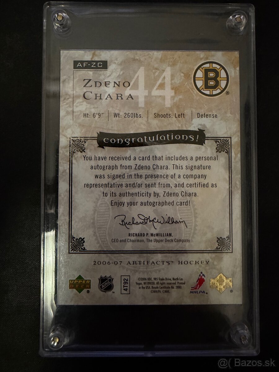 Zdeno Chára Podpis Auto-facts - 2