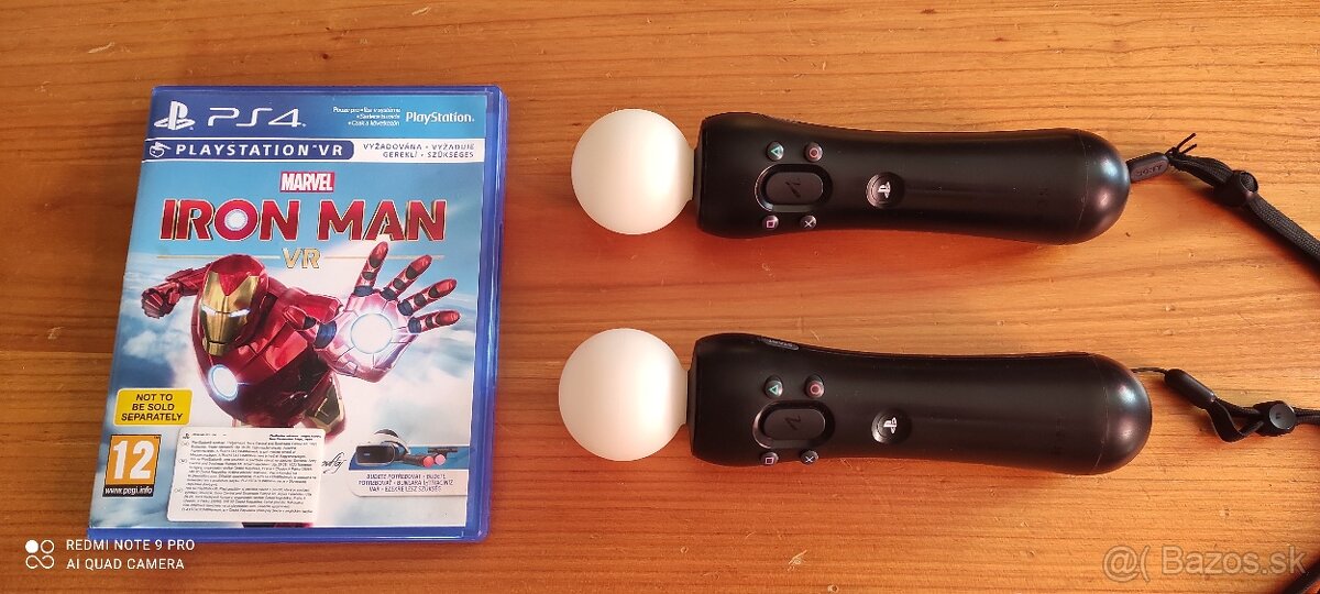 Move ovladace+iron man (ps4) - 2