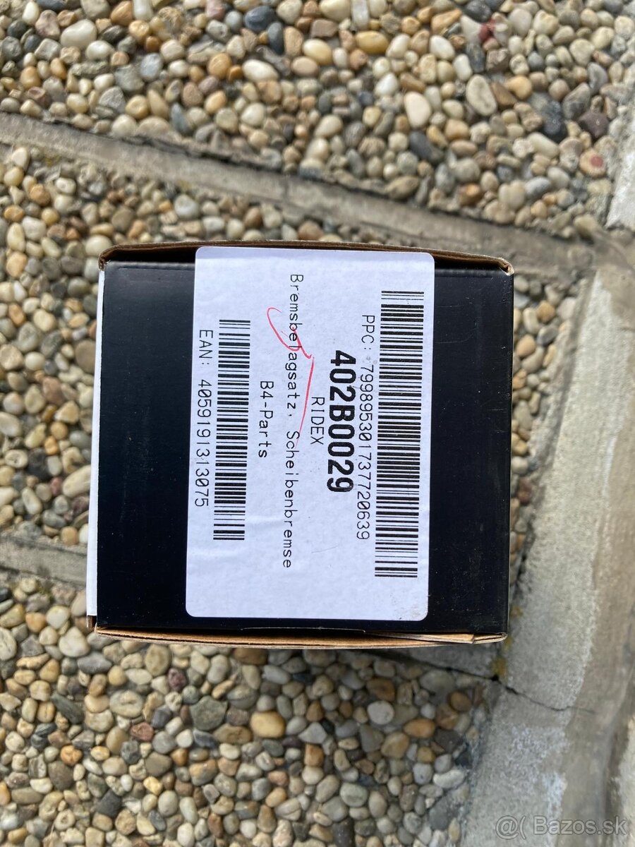 Predám brzdové platničky RIDEX - 2