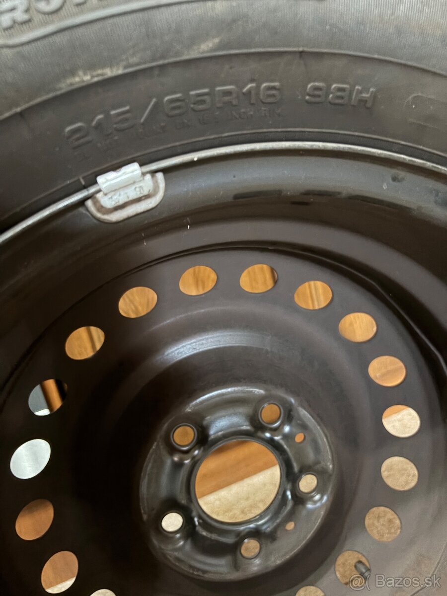 Komplet zimné pneu na diskoch Fulda 215/65/16 - 2