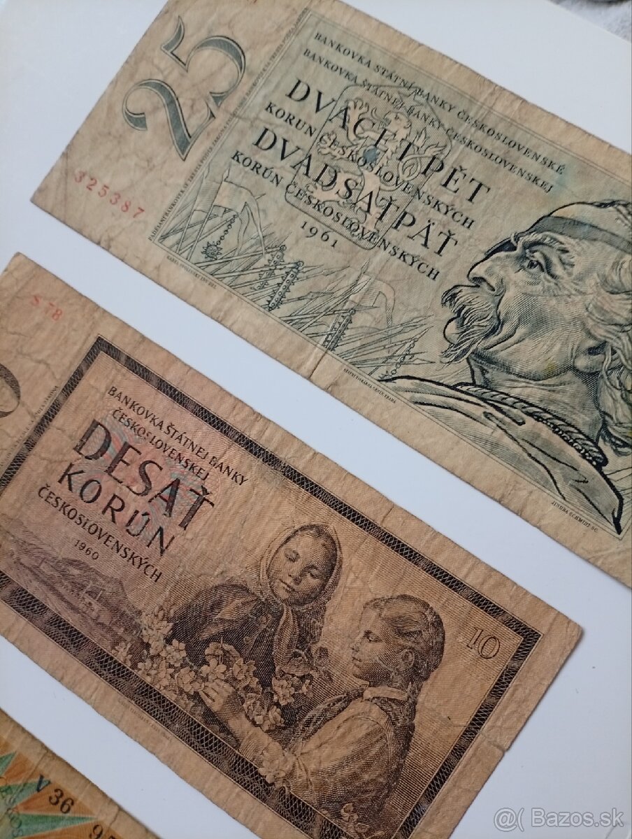 Bankovky Československo - 2