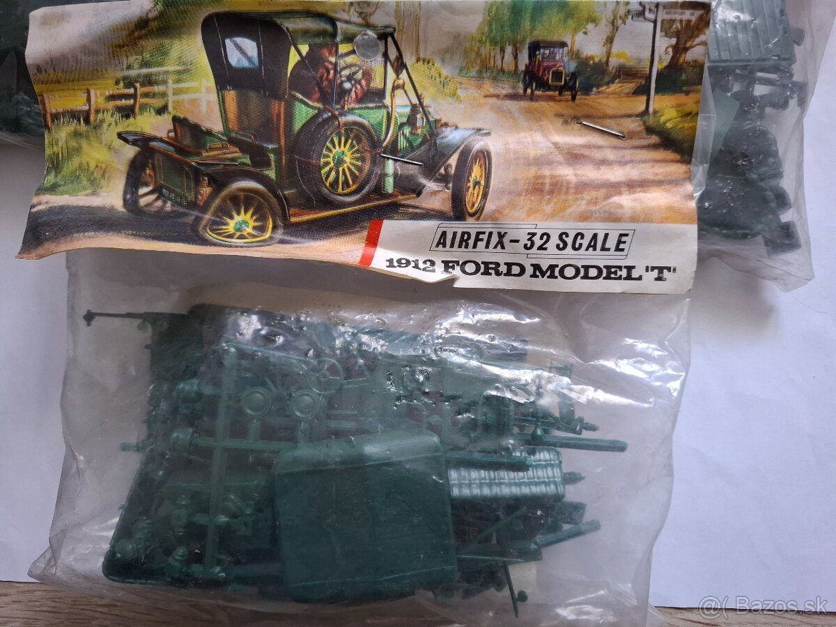 Staré modely autíčok - 2