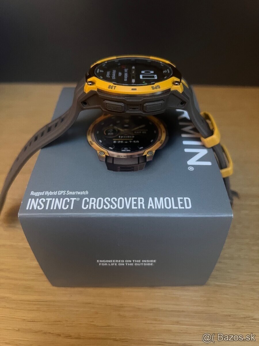 Predám GARMIN INSTINCT 3 CROSSOVER, AMOLED, ZARUKA, TOP - 2