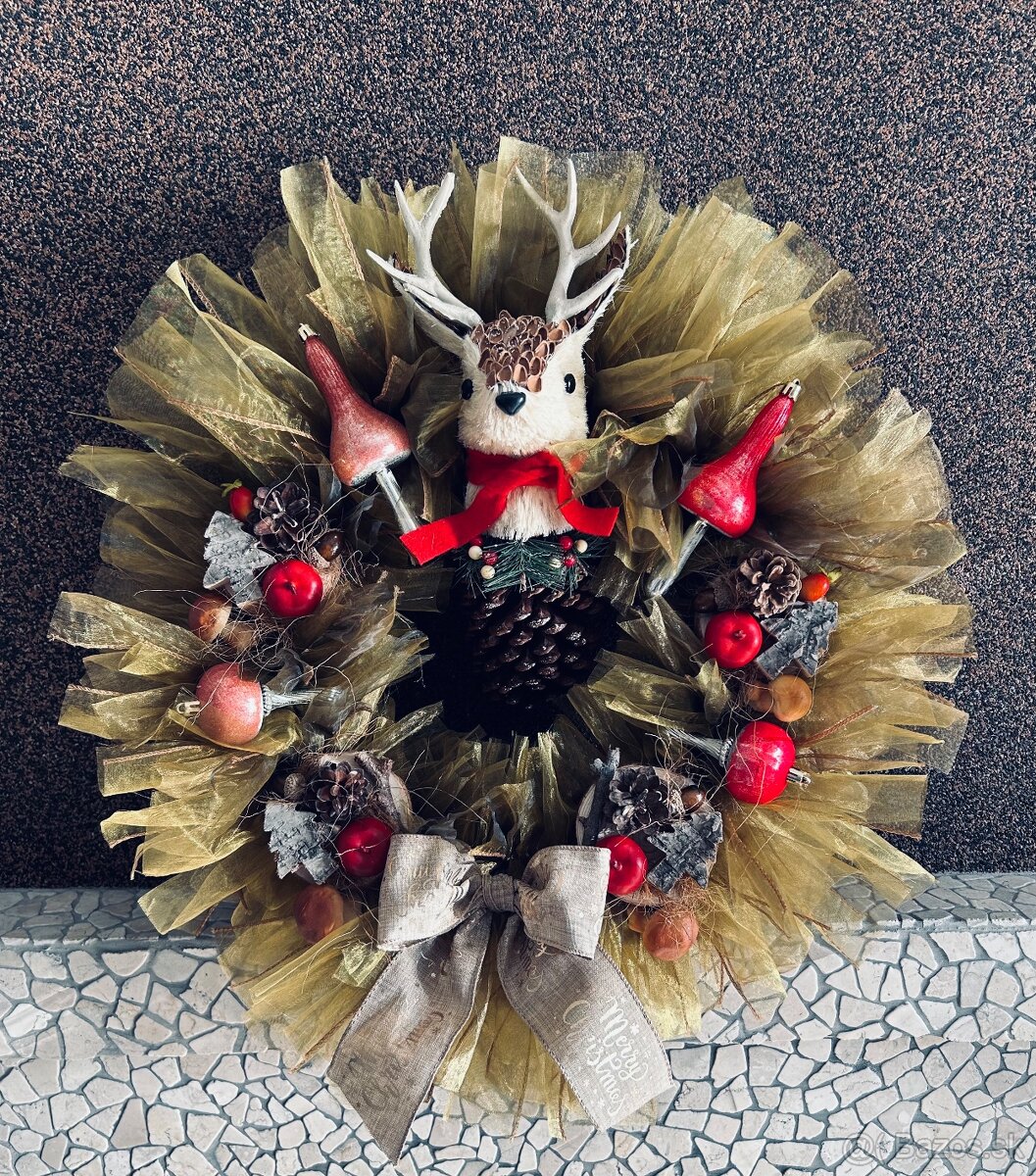 Vianočný veniec na zavesenie 4. - 2