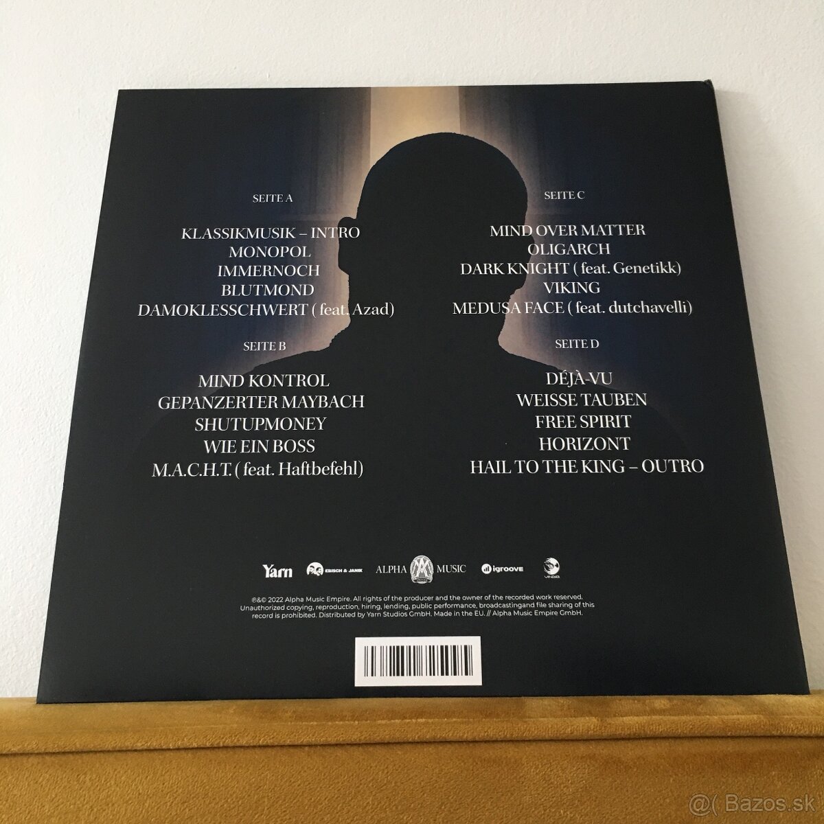 2-LP Kollegah - Free Spirit - 2