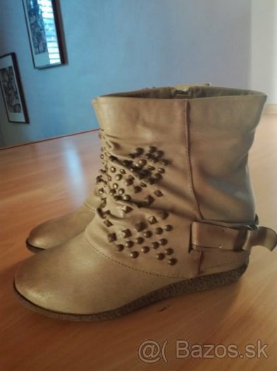 NOVÉ prechodné dámske členkové čižmy BFC Selection, veľ. 38 - 2