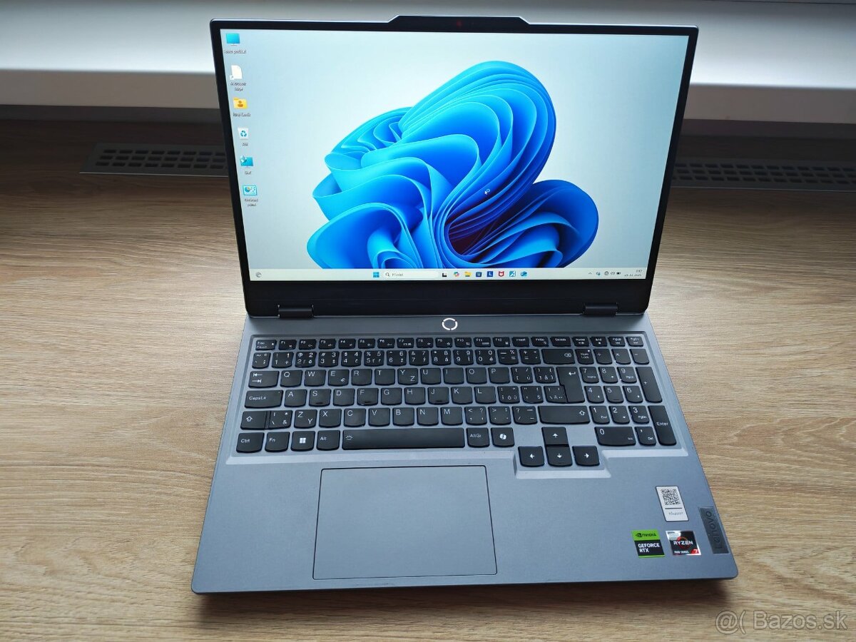 Lenovo LOQ 15ARP9 R7 7435HS 24GB/1TB,RTX 4060 8GB,W11, NAY - 2