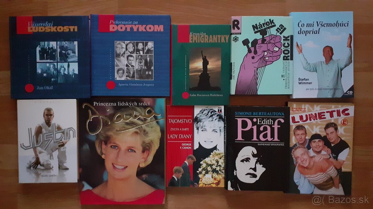 KNIHY - ŽIVOTOPISY A REPORTÁŽE - 2