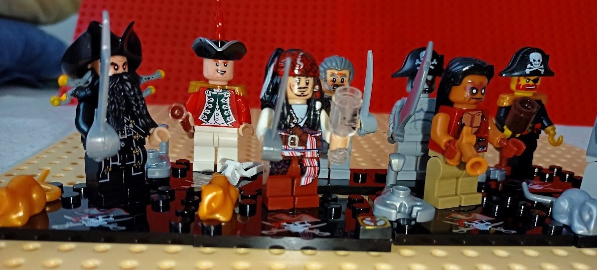 PIRATI Z KARIBIKU 8 ks sada - 2