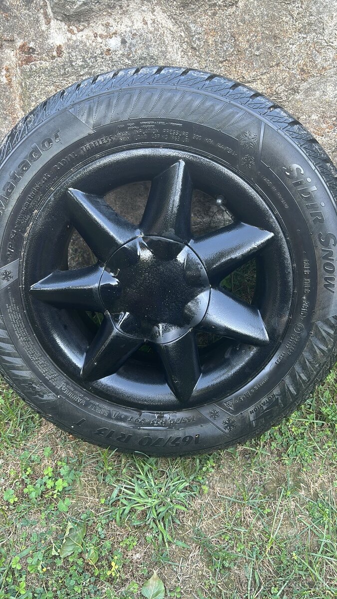 Hliníkové disky 4x100 165/70 R13 - 2