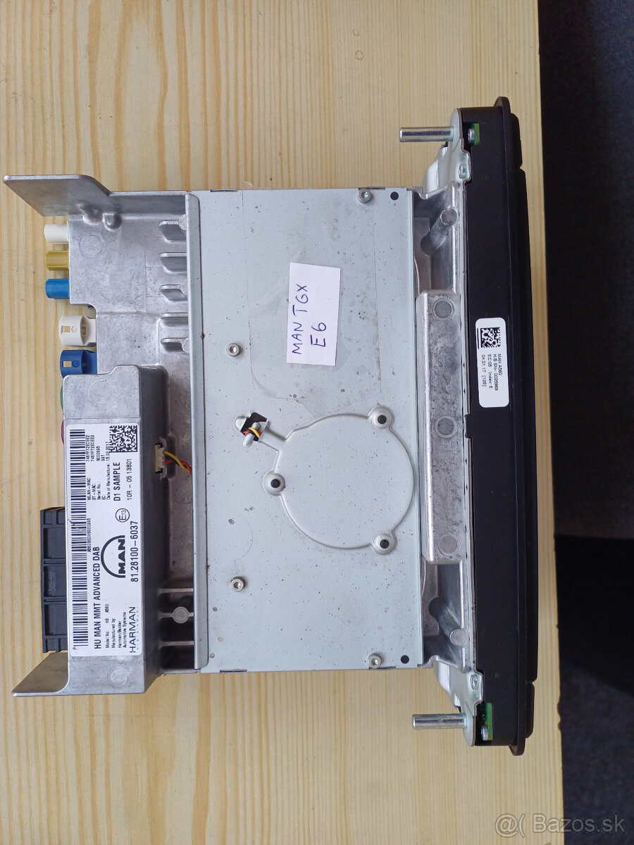 MAN TGX euro 6 autorádio - 2